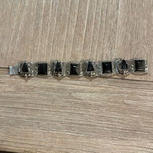 Vintage Mexican Silver Bracelet